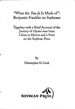 Benjamin Franklin on Soybeans